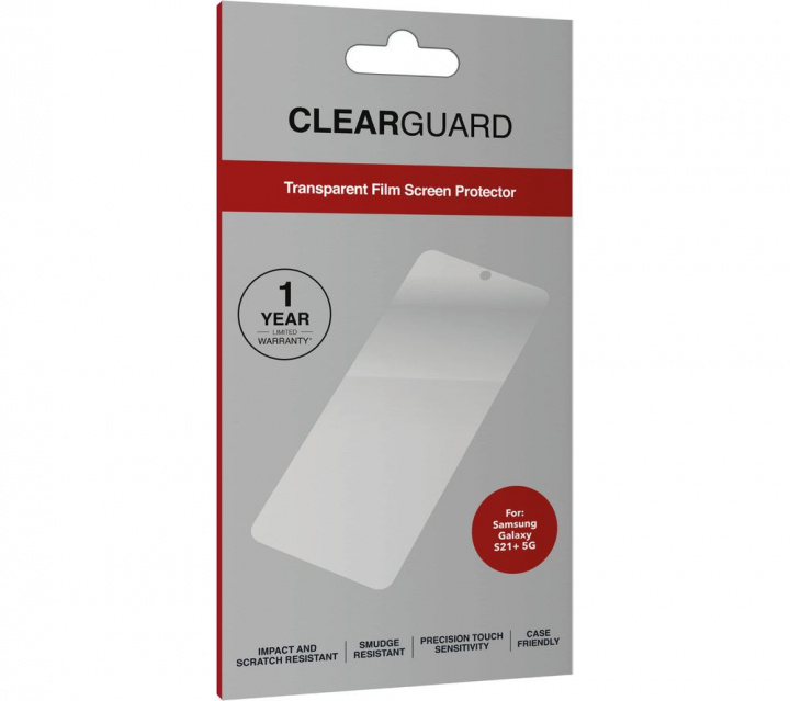 Clearguard Samsung Galaxy S21 Plus Skärmskydd i gruppen SMARTPHONE & SURFPLATTOR / Mobilskydd / Samsung hos TP E-commerce Nordic AB (38-98265)