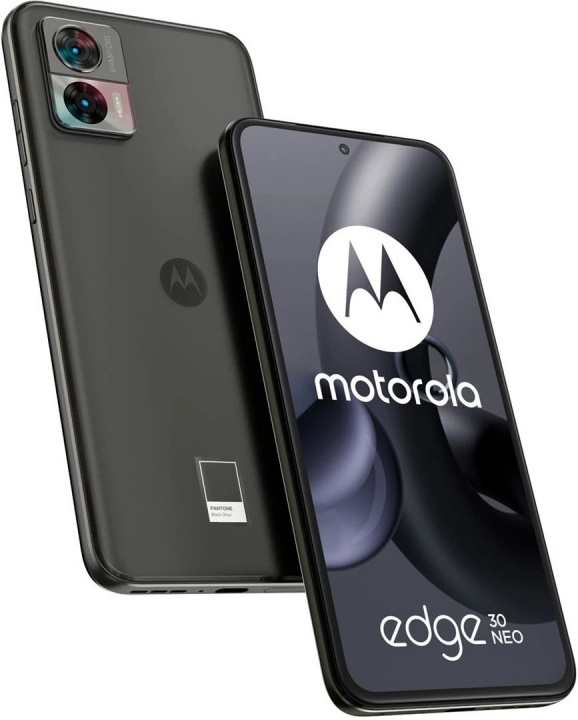 Motorola Edge 30 Neo 8+128GB Dual Sim, Svart Onyx i gruppen SMARTPHONE & SURFPLATTOR / Mobiltelefoner & smartphones hos TP E-commerce Nordic AB (38-98276)