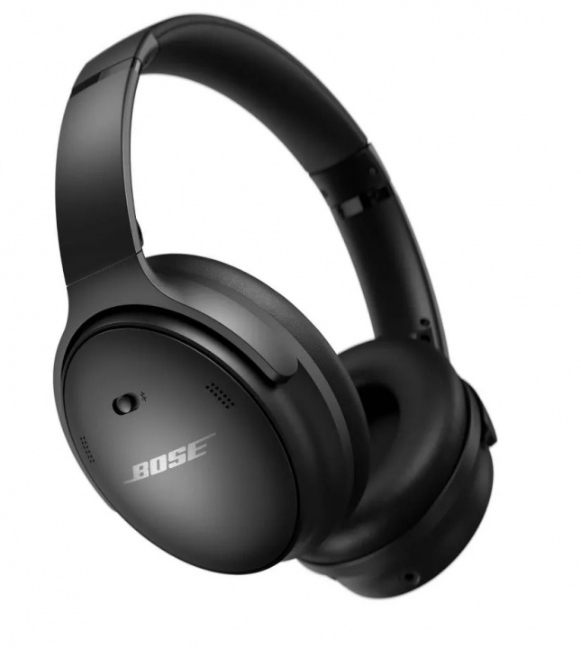 Bose QuietComfort 45 Wireless Bluetooth Noise-Cancelling Headphones, Svart i gruppen HEMELEKTRONIK / Ljud & Bild / Hörlurar & Tillbehör / Hörlurar hos TP E-commerce Nordic AB (38-98459)