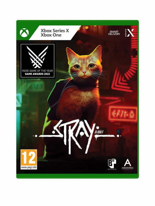 Stray (Xbox Series X/Xbox One) i gruppen HEMELEKTRONIK / Spelkonsoler & Tillbehör / Xbox Series X/S / Spel hos TP E-commerce Nordic AB (38-98500)