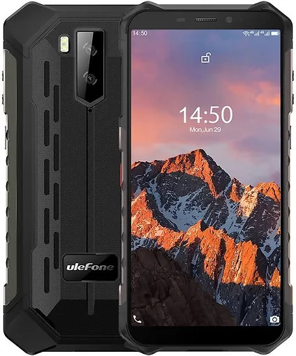 Ulefone Armor X5 Pro 64/4 GB, Svart i gruppen SMARTPHONE & SURFPLATTOR / Mobiltelefoner & smartphones hos TP E-commerce Nordic AB (38-98588)