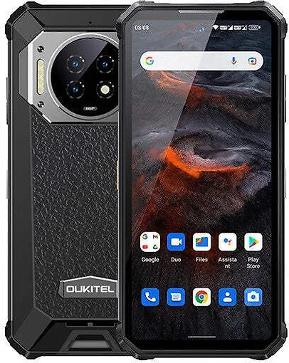 Oukitel WP19, 256/8 Gt, Svart i gruppen SMARTPHONE & SURFPLATTOR / Mobiltelefoner & smartphones hos TP E-commerce Nordic AB (38-98592)