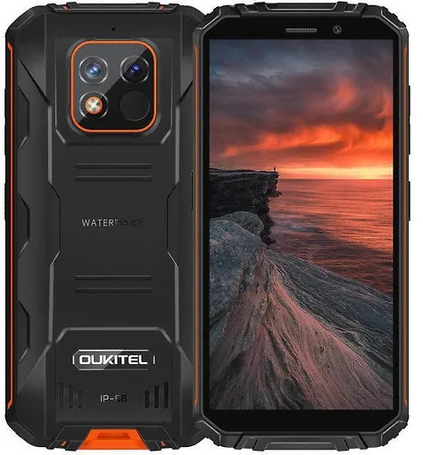 Oukitel WP18 Pro, 64/4Gt, Orange/svart i gruppen SMARTPHONE & SURFPLATTOR / Mobiltelefoner & smartphones hos TP E-commerce Nordic AB (38-98594)