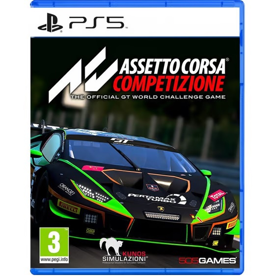 Assetto Corsa Competizione (PS5) i gruppen HEMELEKTRONIK / Spelkonsoler & Tillbehör / Sony PlayStation 5 hos TP E-commerce Nordic AB (38-98602)