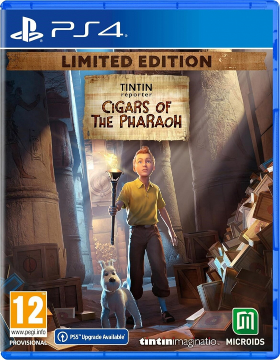 Tintin Reporter: Cigars of the Pharaoh - Limited Edition (PS4) i gruppen HEMELEKTRONIK / Spelkonsoler & Tillbehör / Sony PlayStation 4 hos TP E-commerce Nordic AB (38-98604)
