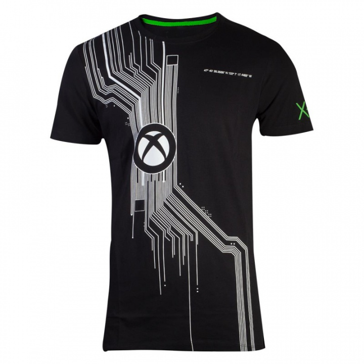 Difuzed Xbox - The system T-shirt, M i gruppen SPORT, FRITID & HOBBY / Accessoarer / T-shirts & Tröjor hos TP E-commerce Nordic AB (38-98615)