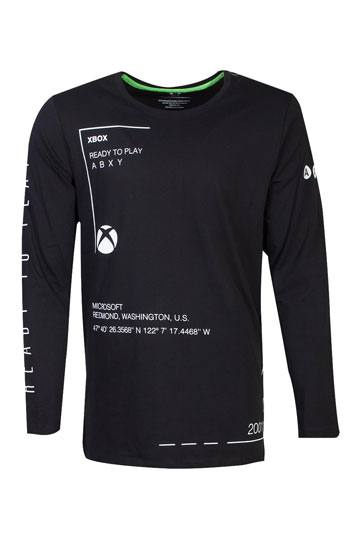 Difuzed Xbox Ready to Play Longsleeve shirt, S i gruppen SPORT, FRITID & HOBBY / Accessoarer / T-shirts & Tröjor hos TP E-commerce Nordic AB (38-98692)