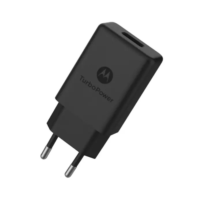 Motorola Turbo Väggladdare 15W - Svart i gruppen SMARTPHONE & SURFPLATTOR / Laddare & Kablar / Väggladdare / Väggladdare USB hos TP E-commerce Nordic AB (38-98759)