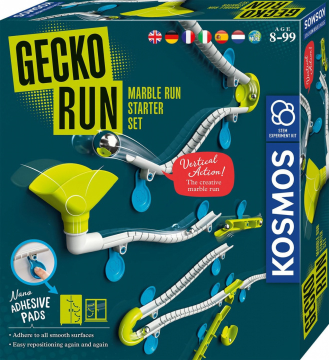Kosmos Gecko Run: Marble Run Starter Set i gruppen LEKSAKER, BARN- & BABYPRODUKTER / Leksaker / Experiment & DIY hos TP E-commerce Nordic AB (38-98785)