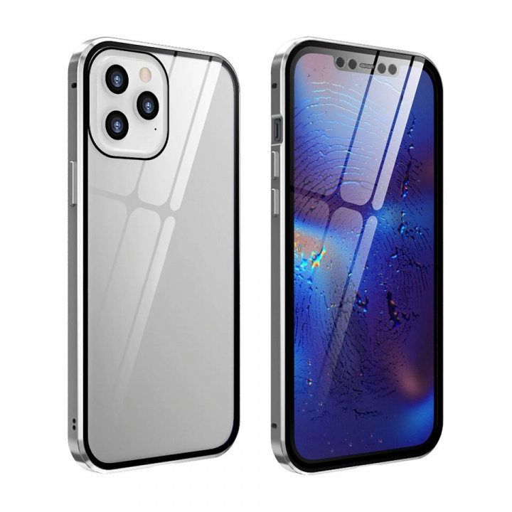 Mobilskal till iPhone 11 Pro Max, Silver/Transparent i gruppen SMARTPHONE & SURFPLATTOR / Mobilskydd / Apple / iPhone 11 Pro hos TP E-commerce Nordic AB (38-98801)