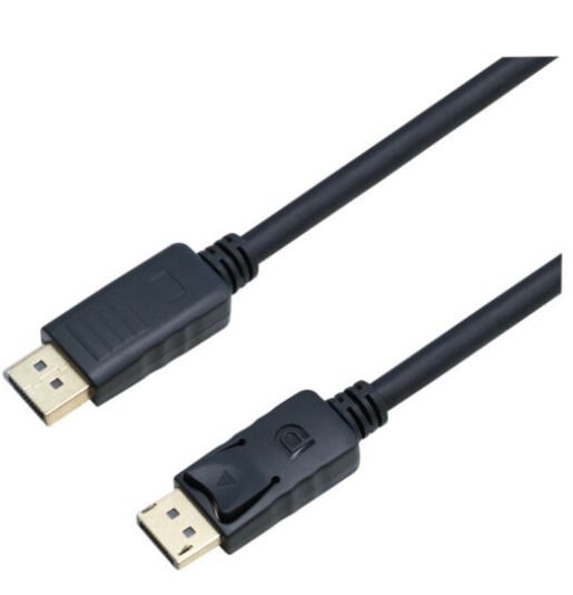 Eletra Displayport kabel, 3m, Svart i gruppen DATORER & KRINGUTRUSTNING / Datorkablar / DisplayPort / Kablar hos TP E-commerce Nordic AB (38-98985)