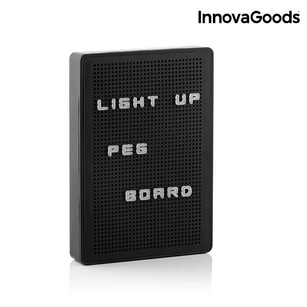 InnovaGoods Light-Up Peg Board i gruppen HEM, HUSHÅLL & TRÄDGÅRD / Kontorsmaterial / På skrivbordet hos TP E-commerce Nordic AB (38-99089)