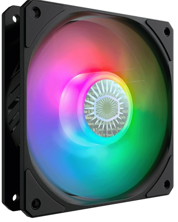 Cooler Master SickleFlow LED Chassifläkt, 120 ARGB i gruppen DATORER & KRINGUTRUSTNING / Datorkomponenter / Kylning / Chassifläktar hos TP E-commerce Nordic AB (38-99148)