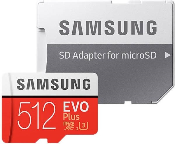 Samsung EVO Plus microSD-minneskort 512 GB i gruppen HEMELEKTRONIK / Lagringsmedia / Minneskort / SD/SDHC/SDXC hos Teknikproffset Nordic AB (38-99189)