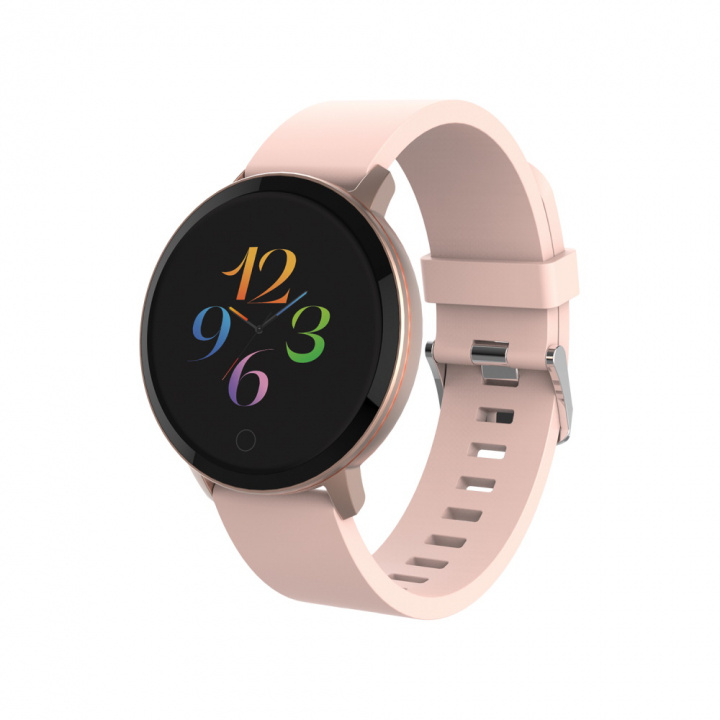 Forever Smartwatch ForeVive Lite SB-315, Rosa i gruppen SPORT, FRITID & HOBBY / Smartwatch & Aktivitetsarmband / Smartwatches hos TP E-commerce Nordic AB (38-99337)