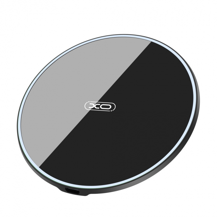 XO WX026 QI laddare 15W, Svart i gruppen SMARTPHONE & SURFPLATTOR / Laddare & Kablar / Trådlösa Qi laddare hos TP E-commerce Nordic AB (38-99422)