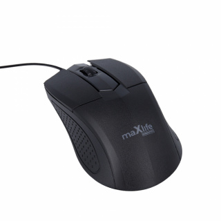 Maxlife Home Office MXHM-01 optisk mus 1000 DPI 1,2 m svart