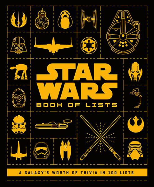 Star Wars: Book of Lists, Engelska i gruppen SPORT, FRITID & HOBBY / Roliga prylar / Övrigt hos TP E-commerce Nordic AB (38-99487)