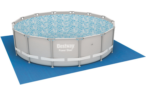 Bestway Flowclear Markduk för pool, 4.57 x 4.57m i gruppen HEM, HUSHÅLL & TRÄDGÅRD / Trädgårdsprodukter / Pool & Pooltillbehör / Bottendukar & Liners hos TP E-commerce Nordic AB (38-99555)