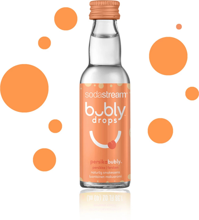 SodaStream Bubly Drops med smak av persika i gruppen HEM, HUSHÅLL & TRÄDGÅRD / Hushållsmaskiner / Vatten & Juice / Kolsyremaskiner / Smaker hos TP E-commerce Nordic AB (38-99586)