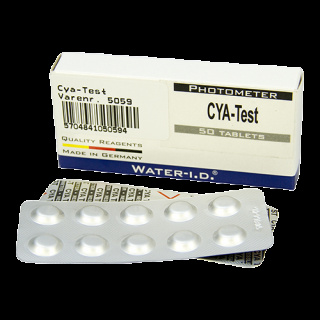 Pool Lab Refill CYA-Test, 50 Tabletter