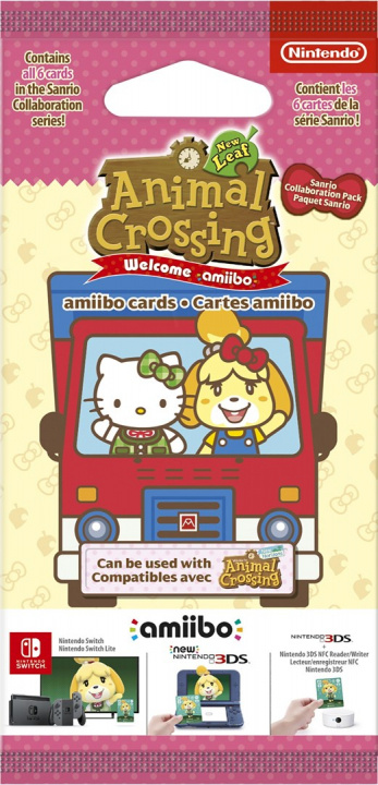 Nintendo amiibo Animal Crossing Sanrio, 6-Pack i gruppen HEMELEKTRONIK / Spelkonsoler & Tillbehör / Nintendo Switch / Tillbehör hos TP E-commerce Nordic AB (38-99699)