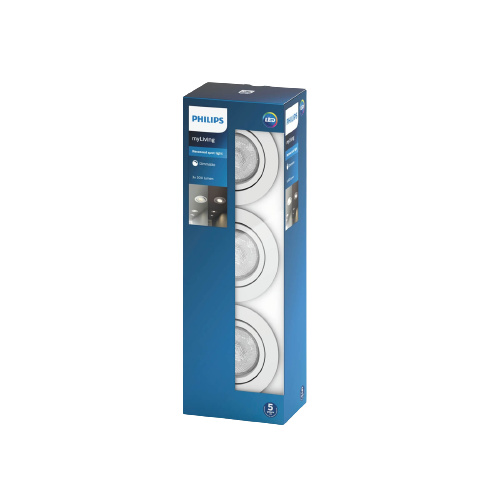 Philips Casement MyLiving Taklampa, 3-pack i gruppen HEMELEKTRONIK / Belysning / Taklampor hos TP E-commerce Nordic AB (38-99751)