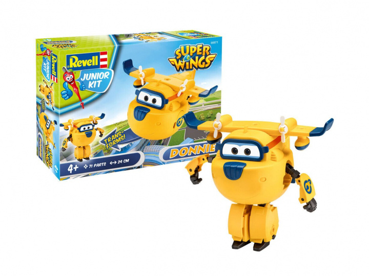 Revell Junior kit Super Wings Donnie i gruppen LEKSAKER, BARN- & BABYPRODUKTER / Leksaker / Lekset hos TP E-commerce Nordic AB (38-99762)