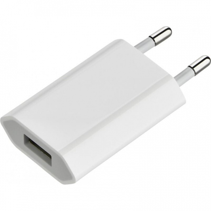 Universell USB-A Väggadapter, 1A i gruppen SMARTPHONE & SURFPLATTOR / Laddare & Kablar / Väggladdare / Väggladdare USB hos TP E-commerce Nordic AB (38-99809)