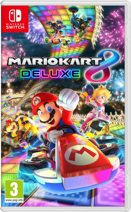 Mario Kart 8 Deluxe, Switch i gruppen HEMELEKTRONIK / Spelkonsoler & Tillbehör / Nintendo Switch / Spel hos TP E-commerce Nordic AB (38-99828)