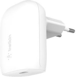 Belkin USB-C 30W väggladdare för snabbladdning i gruppen SMARTPHONE & SURFPLATTOR / Laddare & Kablar / Väggladdare / Väggladdare Typ C hos TP E-commerce Nordic AB (38-99859)