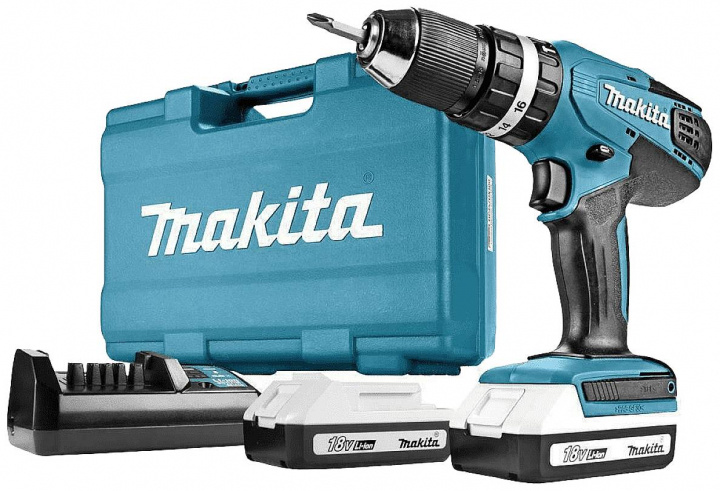 Makita HP457DWE10 Borrskruvdragare i gruppen HEM, HUSHÅLL & TRÄDGÅRD / Verktyg / Borrmaskiner hos TP E-commerce Nordic AB (38-99924)