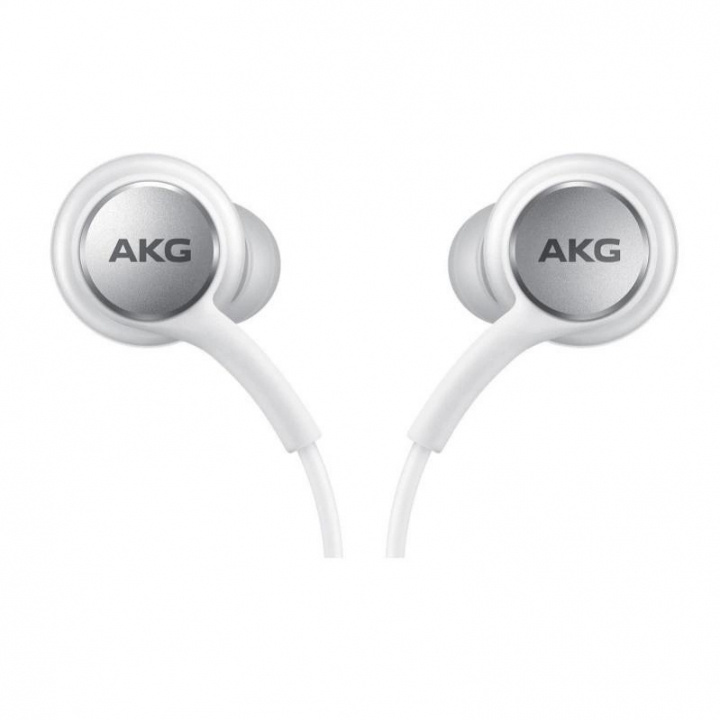 AKG GH59-15107A Headset AUX till Samsung, Vit, Bulk i gruppen HEMELEKTRONIK / Ljud & Bild / Hörlurar & Tillbehör / Hörlurar hos TP E-commerce Nordic AB (38-99955)