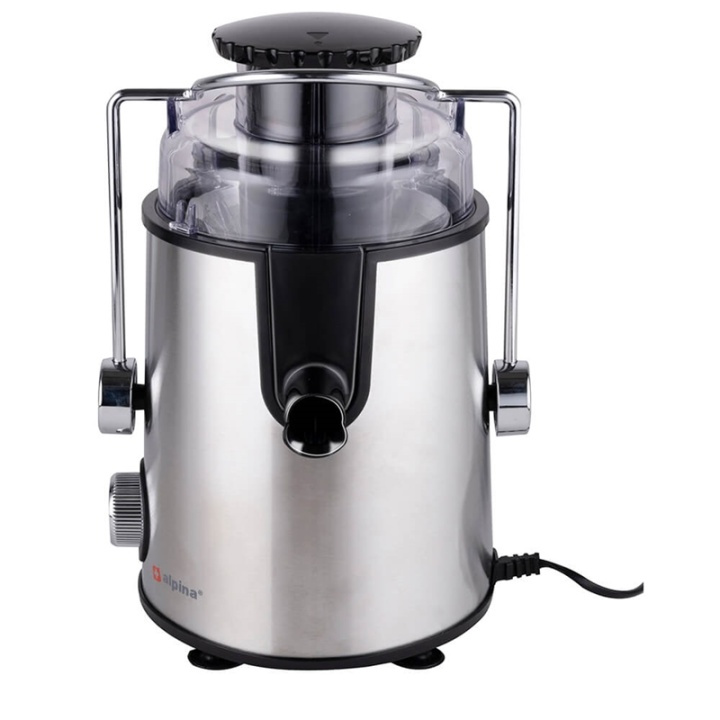 Alpina Råsaftcentrifug 400W i gruppen HEM, HUSHÅLL & TRÄDGÅRD / Hushållsmaskiner / Vatten & Juice / Råsaftcentrifug hos TP E-commerce Nordic AB (A00036)