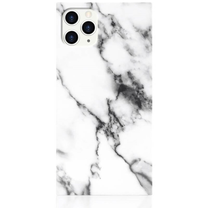 Idecoz Mobilskal Vit Marble Iphone 11 Pro Max i gruppen SMARTPHONE & SURFPLATTOR / Mobilskydd / Apple / iPhone 11 Pro Max / Skal hos TP E-commerce Nordic AB (A00173)