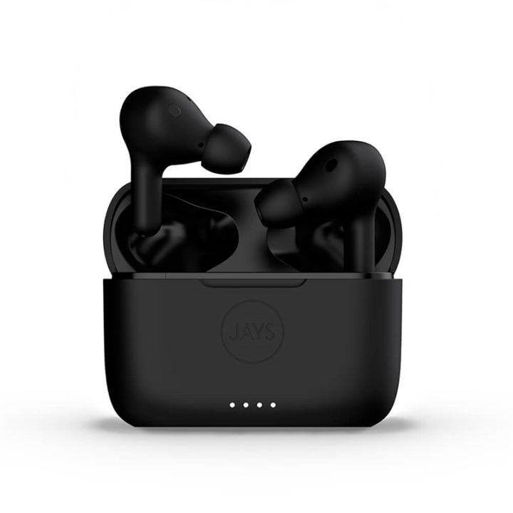 Jays Hörlur T-Seven Tws Trådlös In-Ear Svart Anc i gruppen HEMELEKTRONIK / Ljud & Bild / Hörlurar & Tillbehör / Hörlurar hos TP E-commerce Nordic AB (A00207)