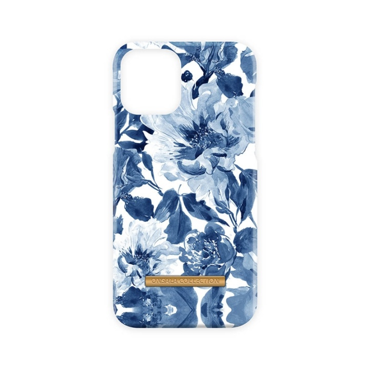 Onsala Collection Mobilskal Soft Indigo Peony Iphone 11 Pro i gruppen SMARTPHONE & SURFPLATTOR / Mobilskydd / Apple / iPhone 11 Pro / Skal hos TP E-commerce Nordic AB (A00239)