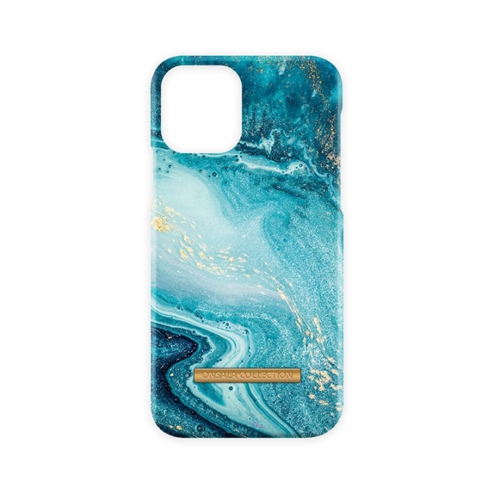 Onsala Mobilskal Soft Blue Sea Marble - iPhone 11 Pro i gruppen SMARTPHONE & SURFPLATTOR / Mobilskydd / Apple / iPhone 11 Pro / Skal hos TP E-commerce Nordic AB (A00241)