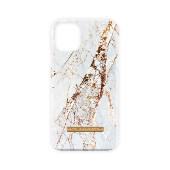 Onsala Collection Mobilskal Soft White Rhino Marble Iphone 11 i gruppen SMARTPHONE & SURFPLATTOR / Mobilskydd / Apple / iPhone 11 / Skal hos TP E-commerce Nordic AB (A00242)