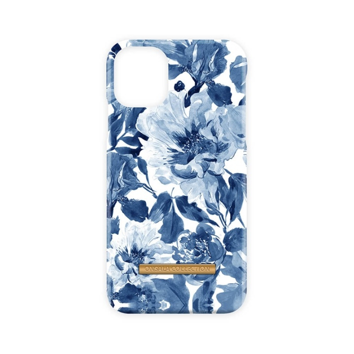 Onsala Collection Mobilskal Soft Indigo Peony Iphone 11 i gruppen SMARTPHONE & SURFPLATTOR / Mobilskydd / Apple / iPhone 11 / Skal hos TP E-commerce Nordic AB (A00245)