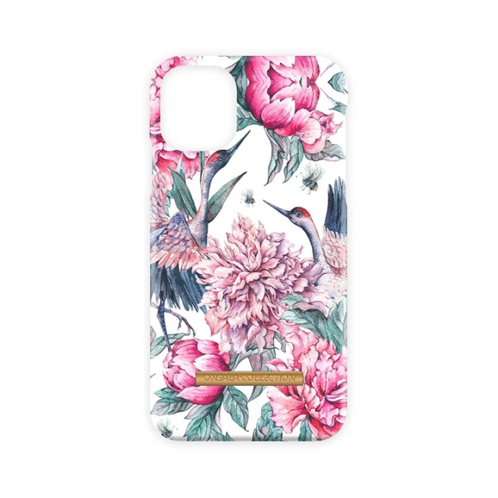 Onsala Mobilskal Soft Pink Crane - iPhone 11 i gruppen SMARTPHONE & SURFPLATTOR / Mobilskydd / Apple / iPhone 11 / Skal hos TP E-commerce Nordic AB (A00246)