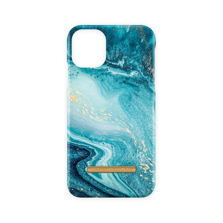 Onsala Mobilskal Soft Blue Sea Marble - iPhone 11 i gruppen SMARTPHONE & SURFPLATTOR / Mobilskydd / Apple / iPhone 11 / Skal hos TP E-commerce Nordic AB (A00247)