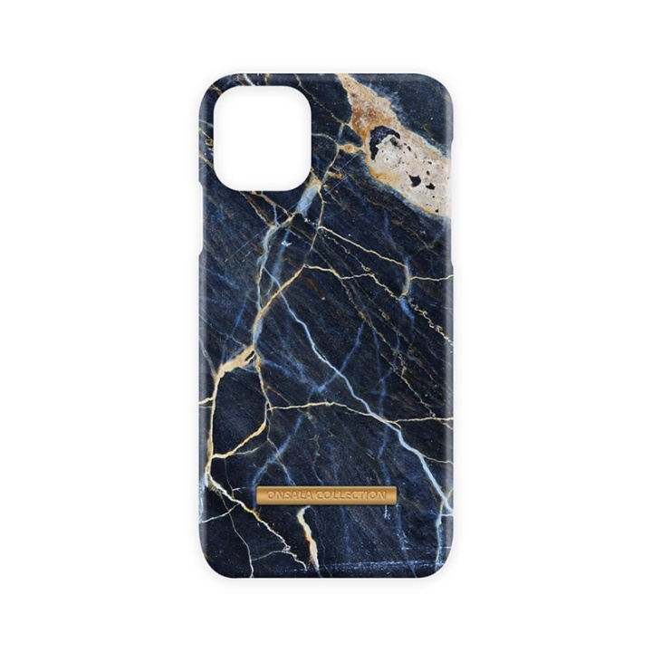 Onsala Collection Mobilskal Soft Black Galaxy Marble Iphone 11 Pro Max i gruppen SMARTPHONE & SURFPLATTOR / Mobilskydd / Apple / iPhone 11 Pro Max / Skal hos TP E-commerce Nordic AB (A00249)