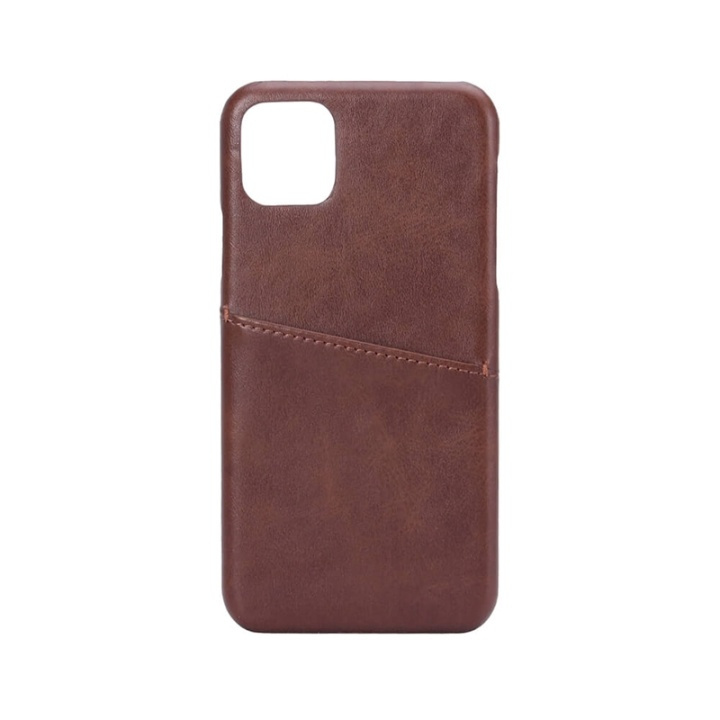 Onsala Mobilskal Kortfack Brun - iPhone 11 Pro Max i gruppen SMARTPHONE & SURFPLATTOR / Mobilskydd / Apple / iPhone 11 Pro Max / Skal hos TP E-commerce Nordic AB (A00259)