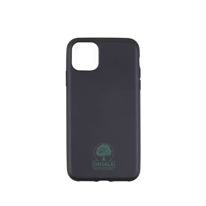 Onsala Mobilskal Eco Svart - iPhone 11 Pro i gruppen SMARTPHONE & SURFPLATTOR / Mobilskydd / Apple / iPhone 11 Pro / Skal hos TP E-commerce Nordic AB (A00268)