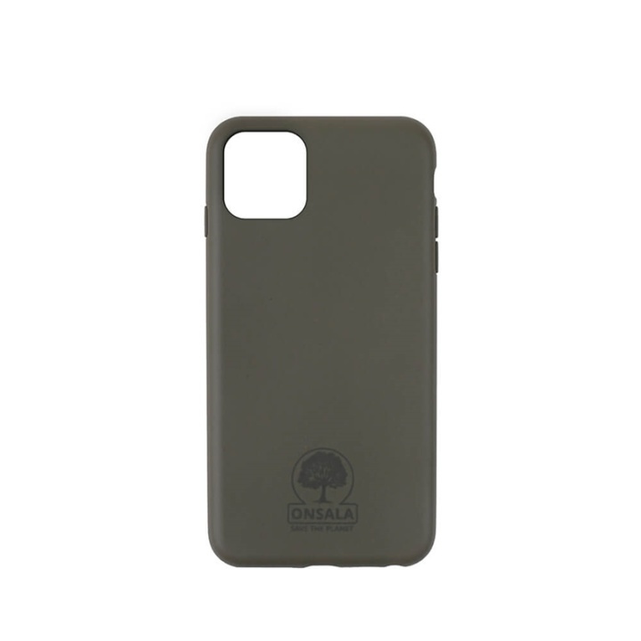 Onsala Mobilskal Eco Grön - iPhone 11 Pro Max i gruppen SMARTPHONE & SURFPLATTOR / Mobilskydd / Apple / iPhone 11 Pro Max / Skal hos TP E-commerce Nordic AB (A00271)