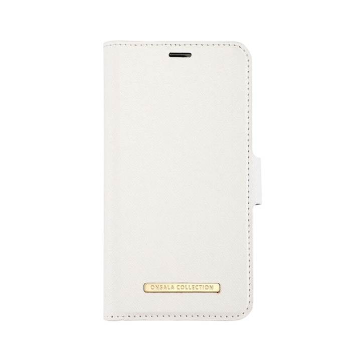 Onsala Collection Mobilfodral Saffiano White Iphone 11 Pro i gruppen SMARTPHONE & SURFPLATTOR / Mobilskydd / Apple / iPhone 11 Pro / Fodral hos TP E-commerce Nordic AB (A00293)