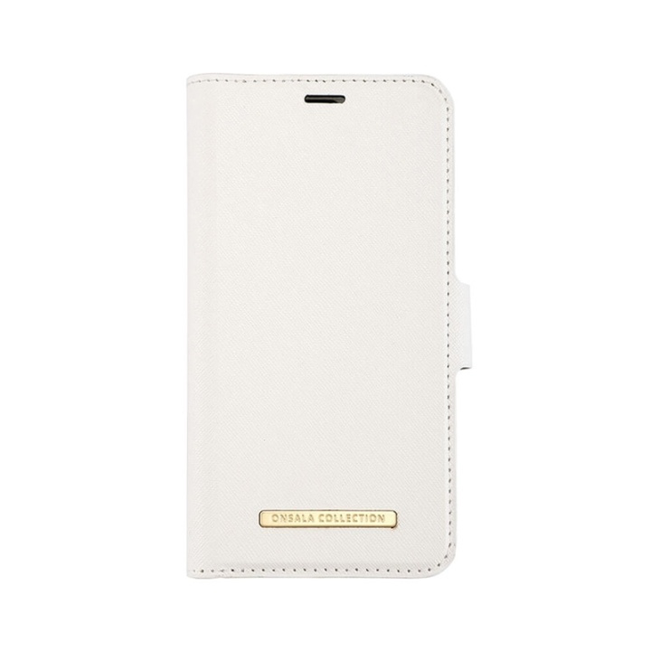 Onsala Collection Mobilfodral Saffiano White Iphone 11 Pro i gruppen SMARTPHONE & SURFPLATTOR / Mobilskydd / Apple / iPhone 11 Pro / Fodral hos TP E-commerce Nordic AB (A00293)