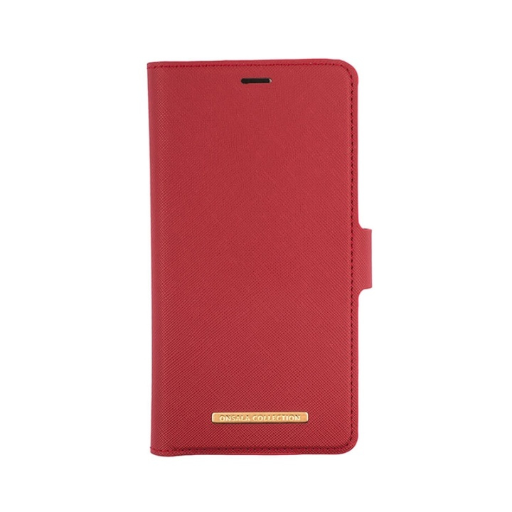 Onsala Collection Mobilfodral Saffiano Red Iphone 11 Pro Max i gruppen SMARTPHONE & SURFPLATTOR / Mobilskydd / Apple / iPhone 11 Pro Max / Fodral hos Teknikproffset Nordic AB (A00304)
