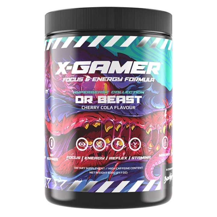 X-Gamer X-Tubz Dr Beast 600G i gruppen DATORER & KRINGUTRUSTNING / Gaming / Energidryck för Gamers hos TP E-commerce Nordic AB (A00408)